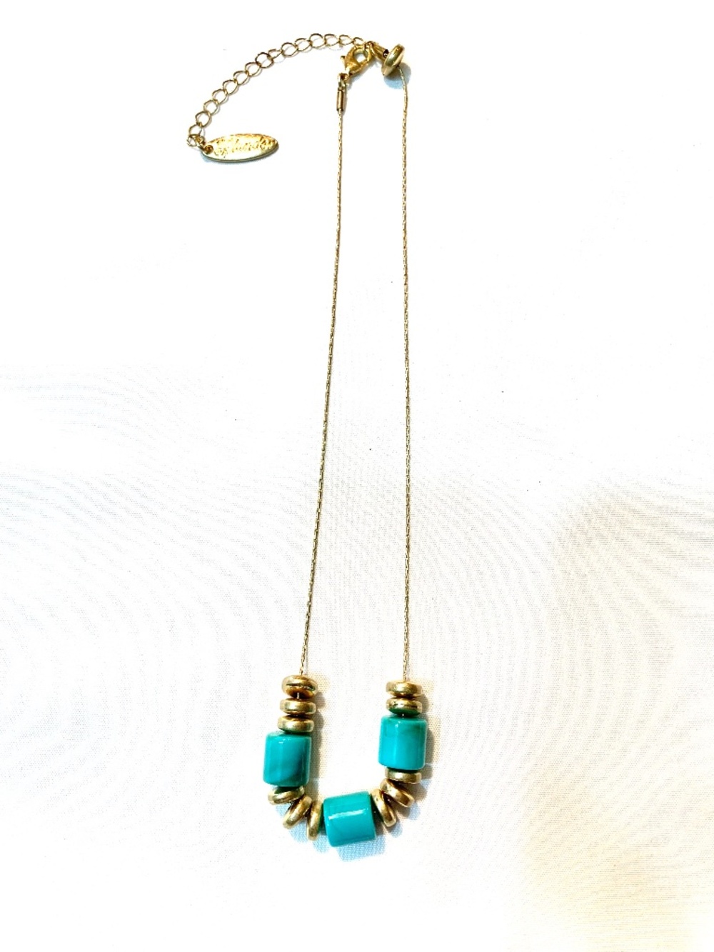Plunder turquoise necklace. New without tags.